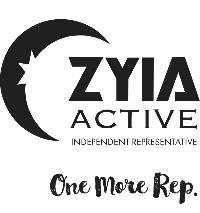 Zyia Active Company Logo by Amber Mason in Grand Junction CO
